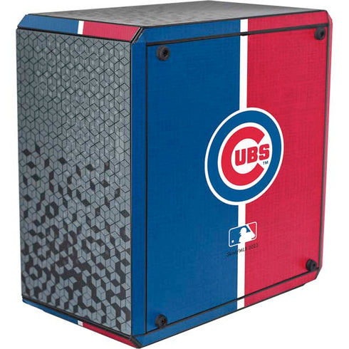MLB Chicago Cubs Split Cooler Master MasterBox Q300L Mini Tower Skin