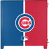 MLB Chicago Cubs Split Corsair 4000D Tempered Glass Mid-Tower ATX Case Skin
