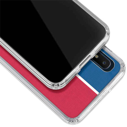 MLB Chicago Cubs Split Galaxy A10e Clear Case