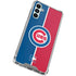 MLB Chicago Cubs Split Galaxy A15 5G Clear Case