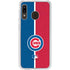 MLB Chicago Cubs Split Galaxy A20 Clear Case