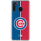 MLB Chicago Cubs Split Galaxy A21 Clear Case