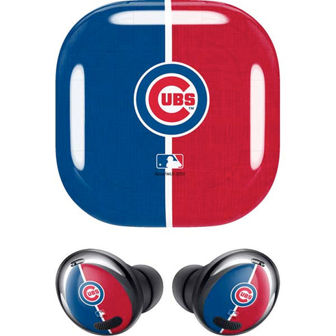 MLB Chicago Cubs Split Galaxy Buds Pro Skin