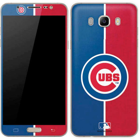 MLB Chicago Cubs Split Galaxy J7 Skin