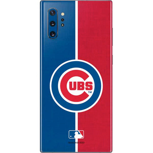 MLB Chicago Cubs Split Galaxy Note 10 Plus Skin
