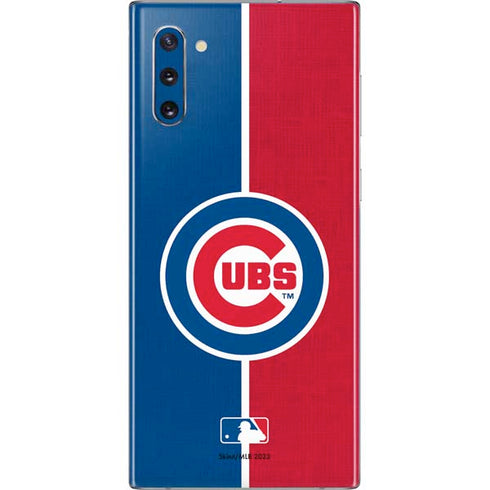 MLB Chicago Cubs Split Galaxy Note 10 Skin