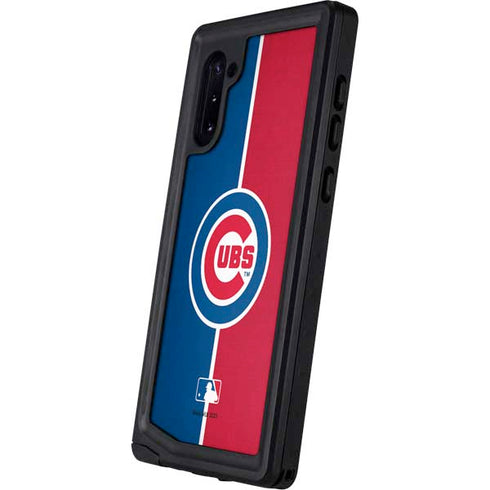 MLB Chicago Cubs Split Galaxy Note 10 Waterproof Case