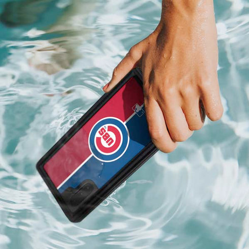 MLB Chicago Cubs Split Galaxy Note 10 Waterproof Case