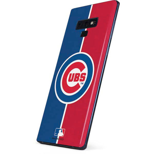 MLB Chicago Cubs Split Galaxy Note 9 Skin