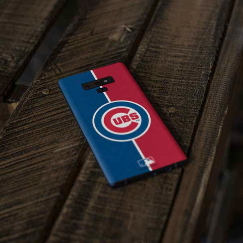 MLB Chicago Cubs Split Galaxy Note 9 Skin