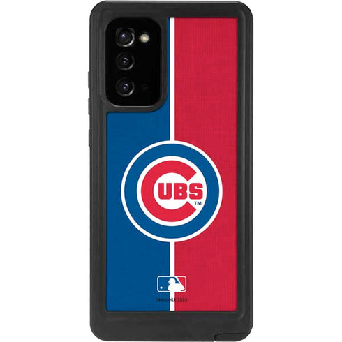 MLB Chicago Cubs Split Galaxy Note20 5G Waterproof Case
