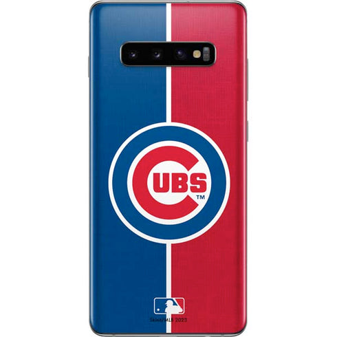 MLB Chicago Cubs Split Galaxy S10 Plus Skin