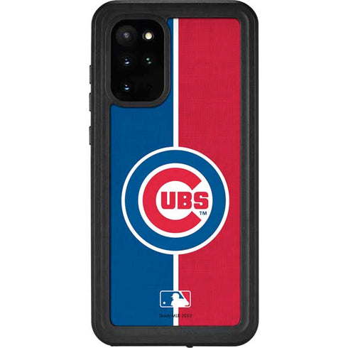 MLB Chicago Cubs Split Galaxy S20 Plus Waterproof Case