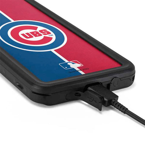 MLB Chicago Cubs Split Galaxy S20 Plus Waterproof Case