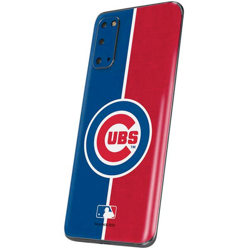 MLB Chicago Cubs Split Galaxy S20 Skin