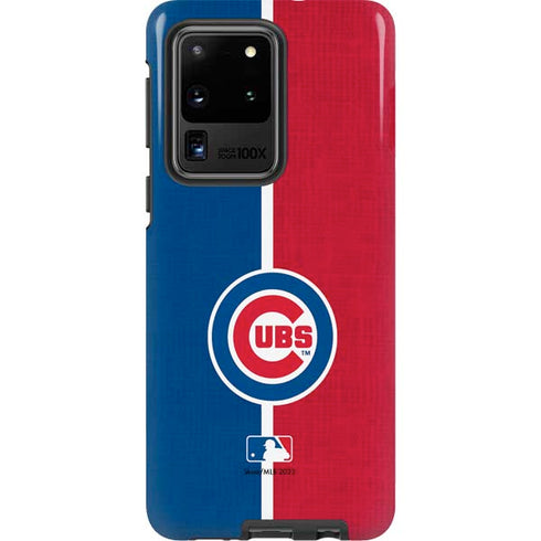 MLB Chicago Cubs Split Galaxy S20 Ultra 5G Pro Case