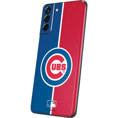 MLB Chicago Cubs Split Galaxy S21 5G Skin