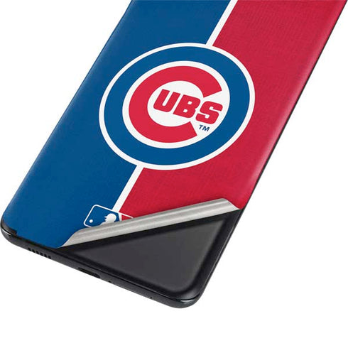 MLB Chicago Cubs Split Galaxy S21 5G Skin
