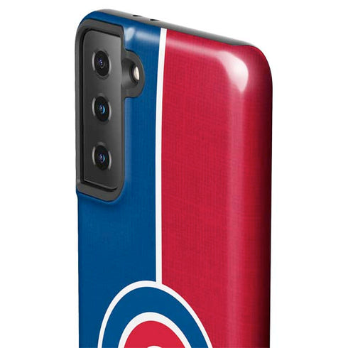 MLB Chicago Cubs Split Galaxy S21 FE Pro Case