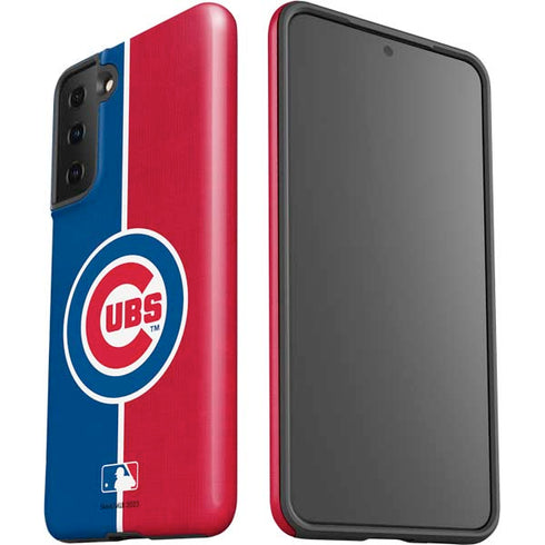 MLB Chicago Cubs Split Galaxy S21 FE Pro Case
