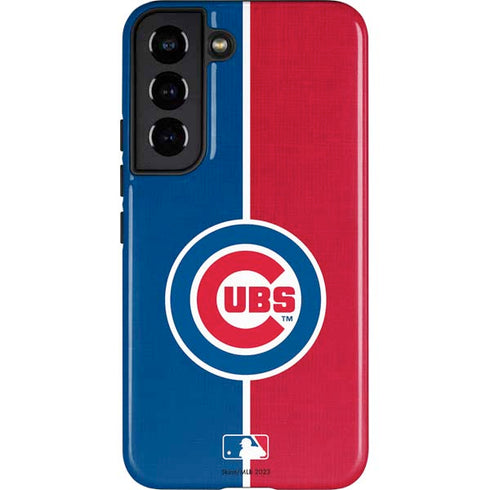 MLB Chicago Cubs Split Galaxy S22 Pro Case