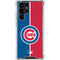 MLB Chicago Cubs Split Galaxy S22 Ultra Clear Case