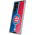 MLB Chicago Cubs Split Galaxy S22 Ultra Clear Case