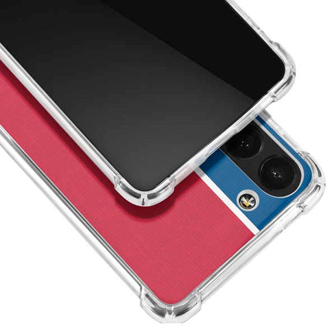 MLB Chicago Cubs Split Galaxy S23 Clear Case