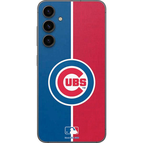MLB Chicago Cubs Split Galaxy S23 FE Skin