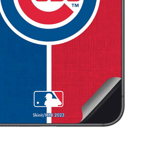 MLB Chicago Cubs Split Galaxy S23 FE Skin