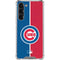 MLB Chicago Cubs Split Galaxy S23 Plus Clear Case