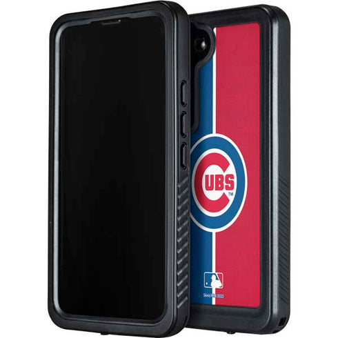 MLB Chicago Cubs Split Galaxy S23 Waterproof Case