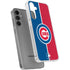 MLB Chicago Cubs Split Galaxy S24 Plus Clear Case