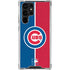 MLB Chicago Cubs Split Galaxy S24 Ultra Clear Case