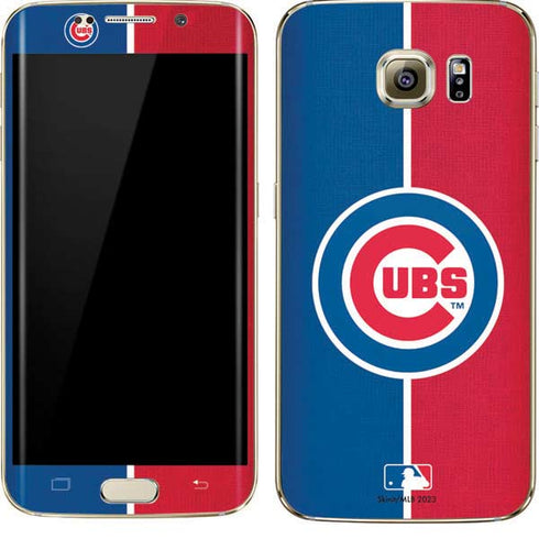 MLB Chicago Cubs Split Galaxy S7 Edge Skin