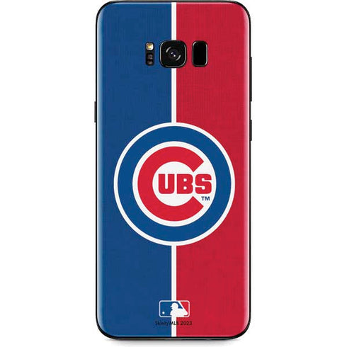 MLB Chicago Cubs Split Galaxy S8 Skin