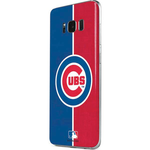 MLB Chicago Cubs Split Galaxy S8 Skin