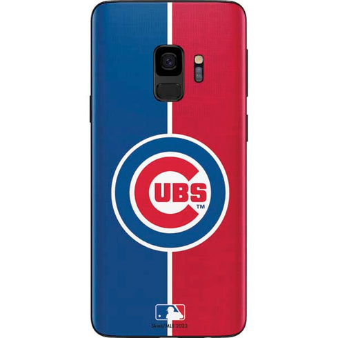 MLB Chicago Cubs Split Galaxy S9 Skin