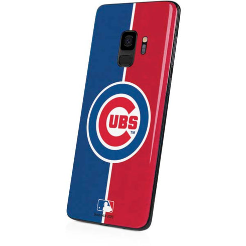 MLB Chicago Cubs Split Galaxy S9 Skin