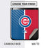 MLB Chicago Cubs Split Galaxy Z Flip Skin
