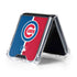 MLB Chicago Cubs Split Galaxy Z Flip5 5G Clear Case