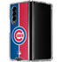 MLB Chicago Cubs Split Galaxy Z Fold4 5G Clear Case