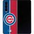 MLB Chicago Cubs Split Galaxy Z Fold4 5G Skin