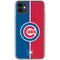 MLB Chicago Cubs Split iPhone 11 Clear Case