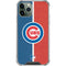 MLB Chicago Cubs Split iPhone 11 Pro Max Clear Case