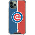 MLB Chicago Cubs Split iPhone 11 Pro Max Clear Case