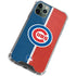 MLB Chicago Cubs Split iPhone 11 Pro Max Clear Case