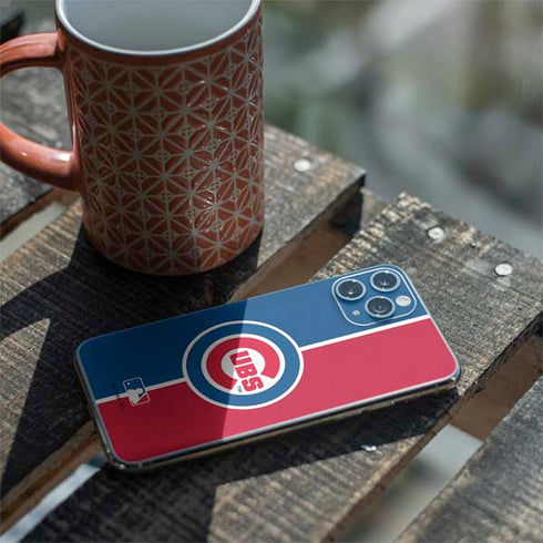 MLB Chicago Cubs Split iPhone 11 Pro Skin