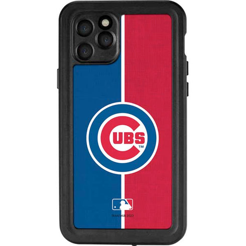 MLB Chicago Cubs Split iPhone 11 Pro Waterproof Case