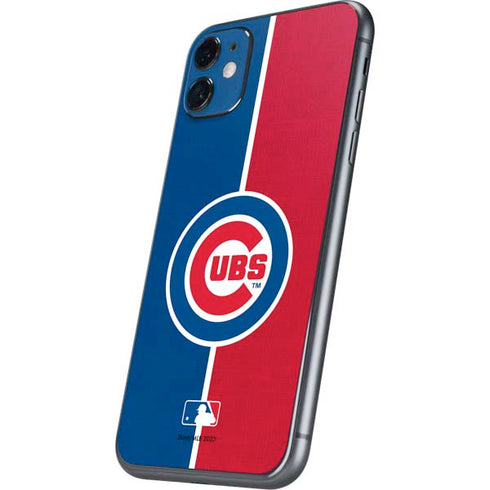 MLB Chicago Cubs Split iPhone 11 Skin